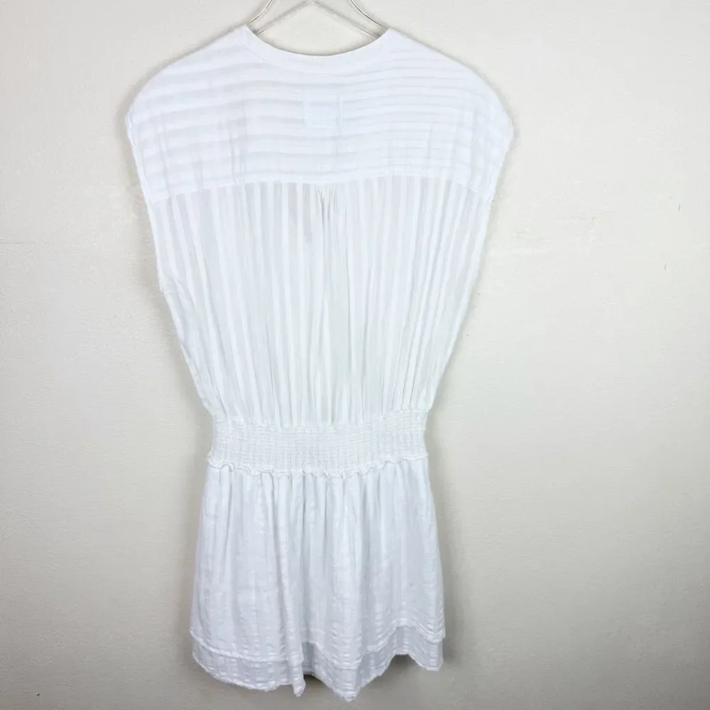 Rails White Short Sleeve Mini Causal Sun Dress XL - Picture 5 of 6